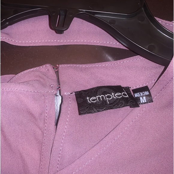 Old Navy Tempted Lavender Lilac Statement Sleeve Classy Blouse - Picture 5 of 11